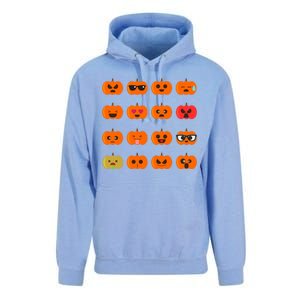 Cute Pumpkin Emoji Unisex Surf Hoodie