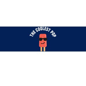 Coolest Pop Ever Popsicle Funny Retro Bomb Fathers Day Gift Bumper Sticker