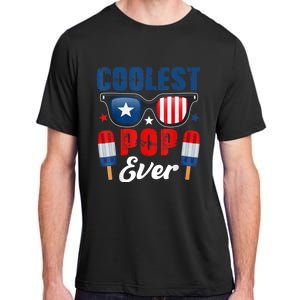 Coolest Pop Ever Popsicle Funny Retro Bomb Fathers Day Gift Adult ChromaSoft Performance T-Shirt