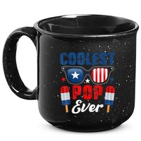 Coolest Pop Ever Popsicle Funny Retro Bomb Fathers Day Gift 15oz Campfire Ceramic Mug