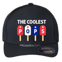 Coolest Pop Ever Popsicle Funny Retro Bomb Fathers Day Gift Flexfit Unipanel Trucker Cap