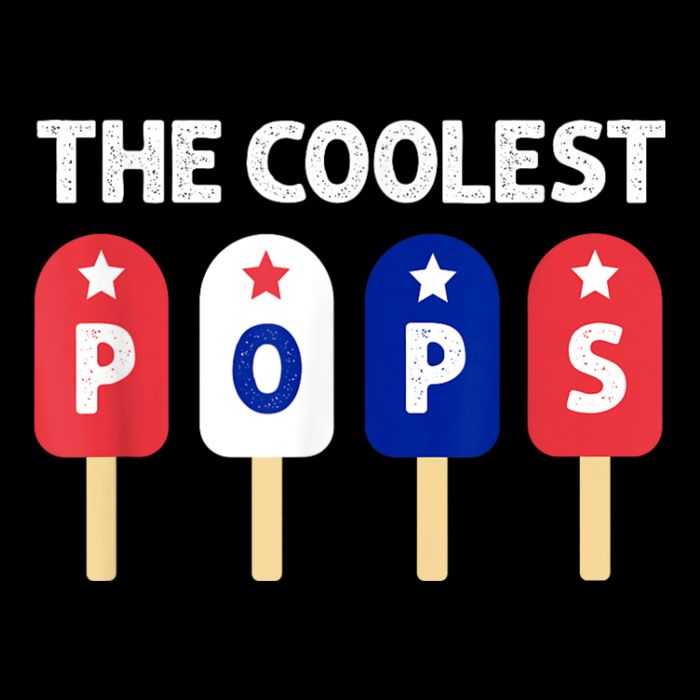 Coolest Pop Ever Popsicle Funny Retro Bomb Fathers Day Gift Button