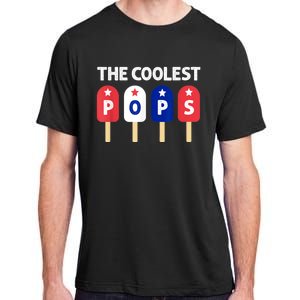 Coolest Pop Ever Popsicle Funny Retro Bomb Fathers Day Gift Adult ChromaSoft Performance T-Shirt