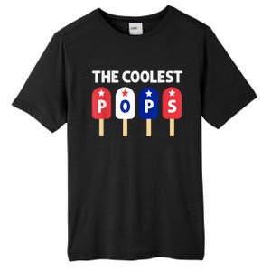 Coolest Pop Ever Popsicle Funny Retro Bomb Fathers Day Gift Tall Fusion ChromaSoft Performance T-Shirt