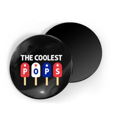 Coolest Pop Ever Popsicle Funny Retro Bomb Fathers Day Gift Magnet