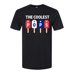 Coolest Pop Ever Popsicle Funny Retro Bomb Fathers Day Gift Softstyle CVC T-Shirt