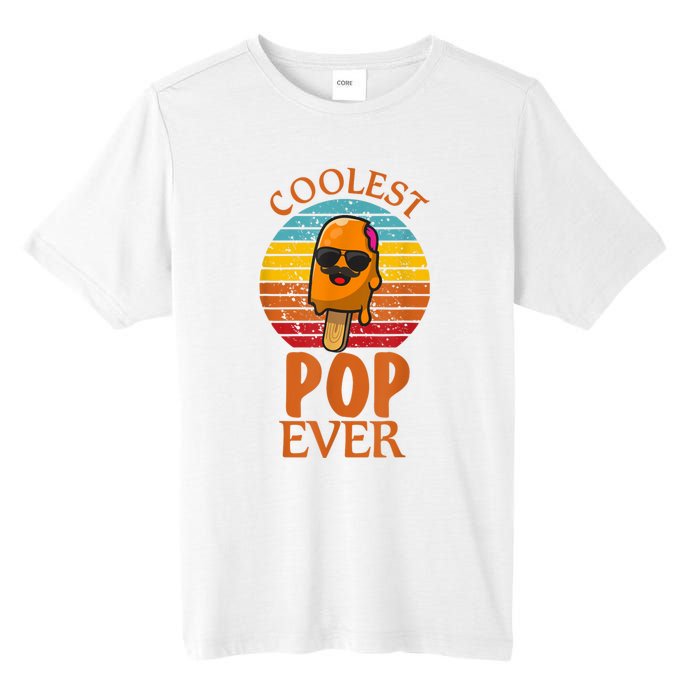 Coolest Pop Ever Popsicle Funny Retro Bomb Fathers Day Gift Tall Fusion ChromaSoft Performance T-Shirt