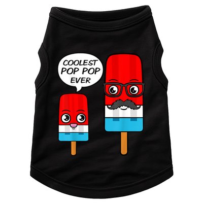 Coolest Pop Ever Popsicle Funny Retro Bomb Fathers Day Gift Doggie Tank