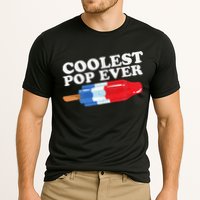 Coolest Pop Ever Popsicle Funny Retro Bomb Fathers Day Gift Cooling Performance Crew T-Shirt