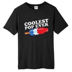 Coolest Pop Ever Popsicle Funny Retro Bomb Fathers Day Gift Tall Fusion ChromaSoft Performance T-Shirt