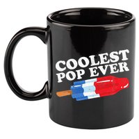 Coolest Pop Ever Popsicle Funny Retro Bomb Fathers Day Gift 11oz C Handle Ceramic Mug