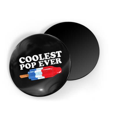 Coolest Pop Ever Popsicle Funny Retro Bomb Fathers Day Gift Magnet