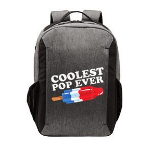 Coolest Pop Ever Popsicle Funny Retro Bomb Fathers Day Gift Vector Backpack