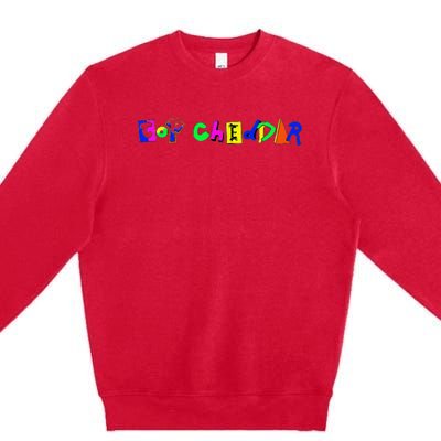  Cheddar Productions Eclectic Logo Premium Crewneck Sweatshirt