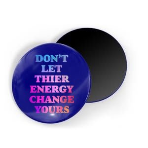 Cute Positive Energy Spiritual Meditation Graphic Funny Gift Magnet