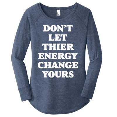 Cute Positive Energy Spiritual Meditation Graphic Gift Women's Perfect Tri Tunic Long Sleeve Shirt