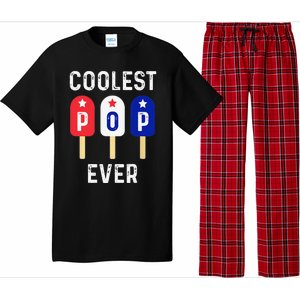 Coolest Pop Ever Popsicle Best Dad Ever Cool Fathers Day Pajama Set