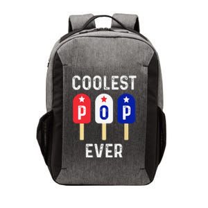 Coolest Pop Ever Popsicle Best Dad Ever Cool Fathers Day Vector Backpack