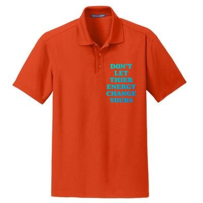 Cute Positive Energy Spiritual Meditation Graphic Gift Dry Zone Grid Polo