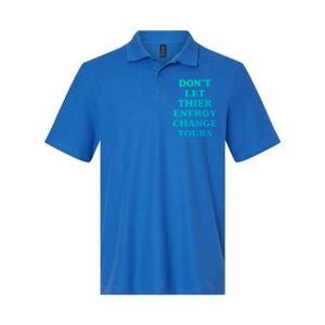 Cute Positive Energy Spiritual Meditation Graphic Gift Softstyle Adult Sport Polo