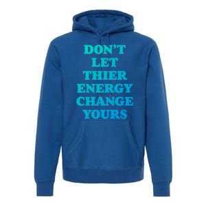 Cute Positive Energy Spiritual Meditation Graphic Gift Premium Hoodie