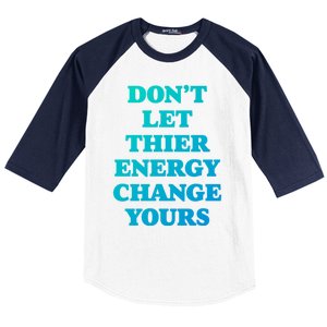 Cute Positive Energy Spiritual Meditation Graphic Gift Baseball Sleeve Shirt