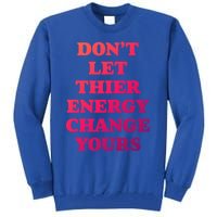 Cute Positive Energy Spiritual Meditation Graphic Gift Tall Sweatshirt