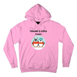 Christmas Penguin Frosty Gift Hoodie