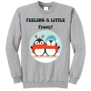 Christmas Penguin Frosty Gift Sweatshirt