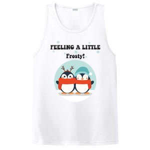 Christmas Penguin Frosty Gift PosiCharge Competitor Tank