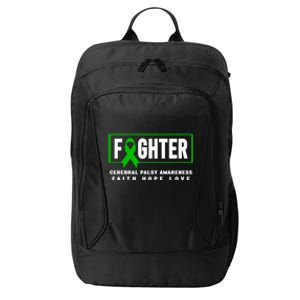 Cerebral Palsy Fighter Gift Funny Gift Cerebral Palsy Awareness Gift City Backpack