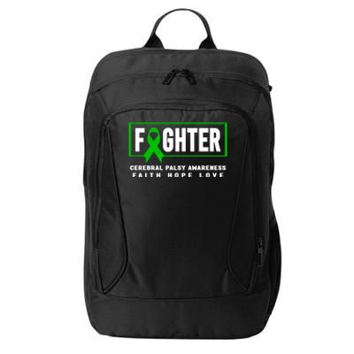 Cerebral Palsy Fighter Gift Funny Gift Cerebral Palsy Awareness Gift City Backpack