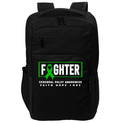 Cerebral Palsy Fighter Gift Funny Gift Cerebral Palsy Awareness Gift Impact Tech Backpack