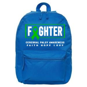 Cerebral Palsy Fighter Gift Funny Gift Cerebral Palsy Awareness Gift 16 in Basic Backpack