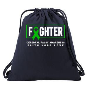 Cerebral Palsy Fighter Gift Funny Gift Cerebral Palsy Awareness Gift Drawstring Bag