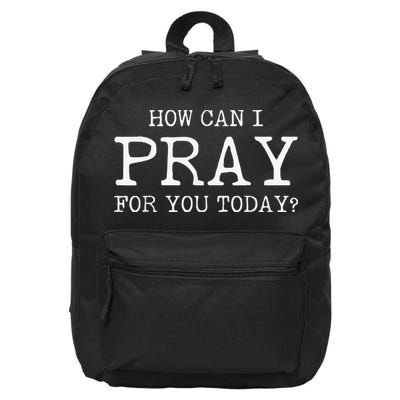 Christian Prayer For You Jesus or Faith How Can I Pray Team 16 in Basic Backpack