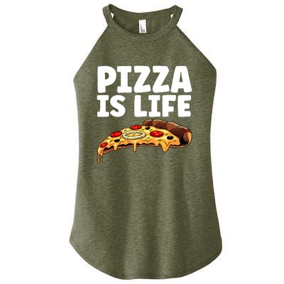 Cool Pizza For Hawaiian Pizza Lovers Italian Food Women’s Perfect Tri Rocker Tank