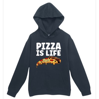 Cool Pizza For Hawaiian Pizza Lovers Italian Food Urban Pullover Hoodie