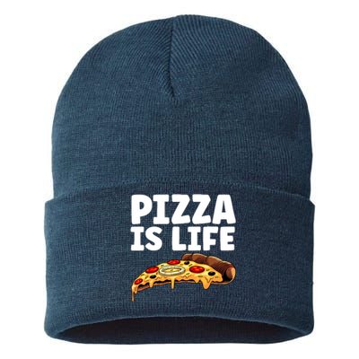 Cool Pizza For Hawaiian Pizza Lovers Italian Food Sustainable Knit Beanie