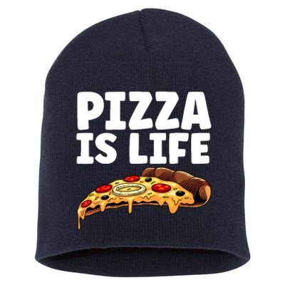 Cool Pizza For Hawaiian Pizza Lovers Italian Food Short Acrylic Beanie