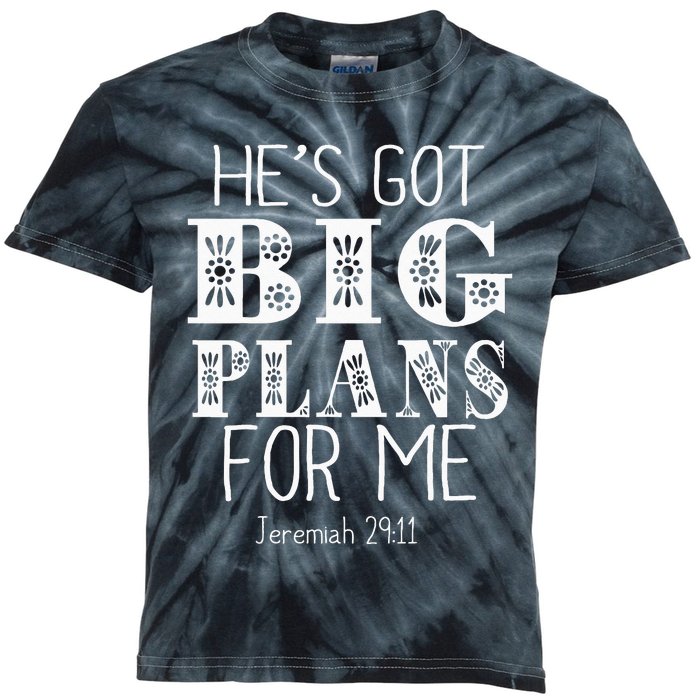 Christian Plan For Teens Kids Tie-Dye T-Shirt