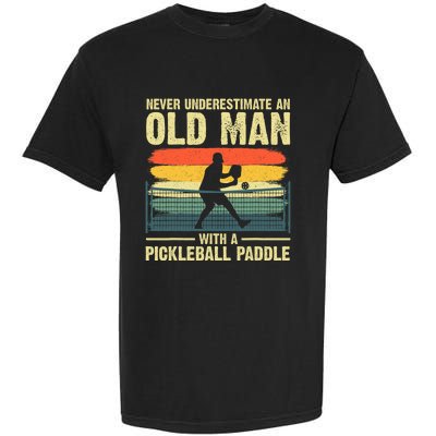 Cool Pickleball For Men Grandpa Pickleball Player Garment-Dyed Heavyweight T-Shirt