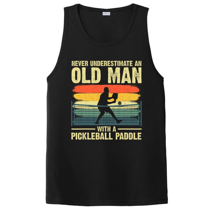 Cool Pickleball For Men Grandpa Pickleball Player PosiCharge Competitor Tank