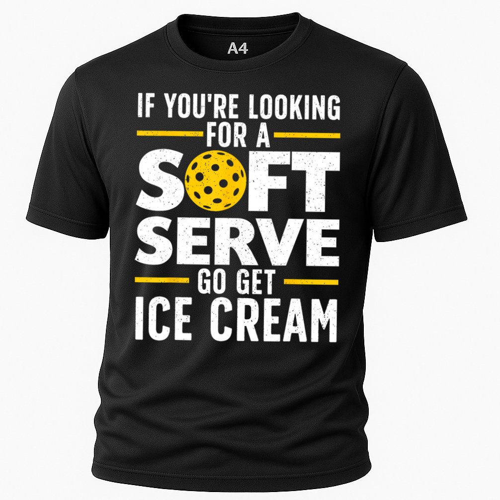 Cool Pickleball For Men Women Pickle Ball Player Soft Serve Performance Shirt