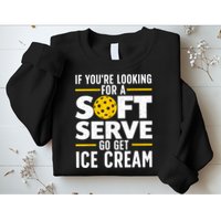 Cool Pickleball For Men Women Pickle Ball Player Soft Serve Sweatshirt
