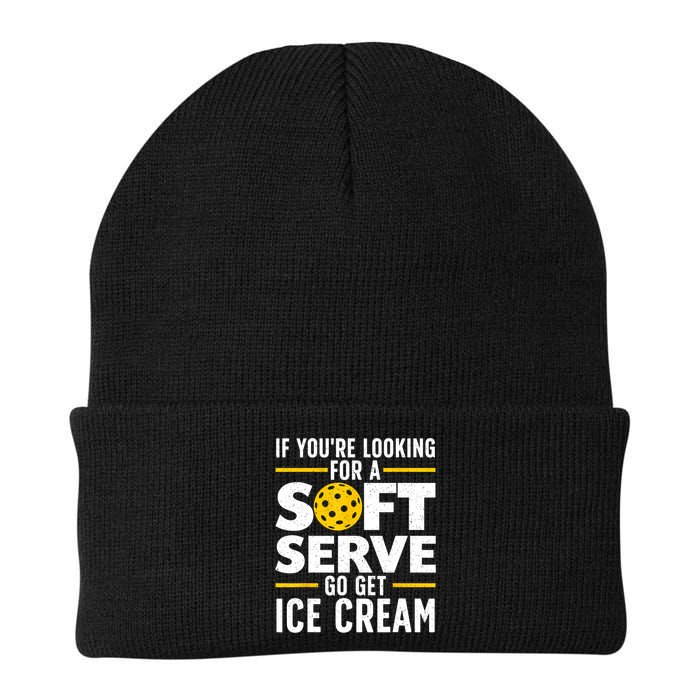 Cool Pickleball For Men Women Pickle Ball Player Soft Serve Beanie
