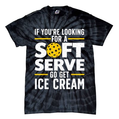 Cool Pickleball For Men Women Pickle Ball Player Soft Serve Tie-Dye T-Shirt
