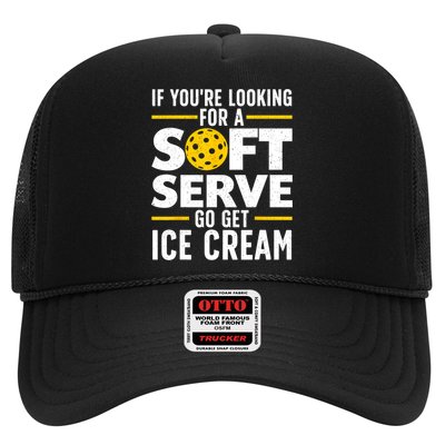 Cool Pickleball For Men Women Pickle Ball Player Soft Serve Trucker Hat