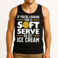 Cool Pickleball For Men Women Pickle Ball Player Soft Serve Tank Top