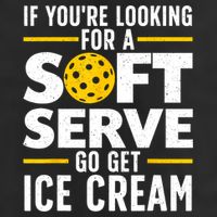 Cool Pickleball For Men Women Pickle Ball Player Soft Serve Golf Towel